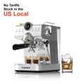 For CB1 Household & Hotel Stainless Steel Semi-Automatic Espresso Machine with Cold Brew Function 20 Bars Pressure 120V