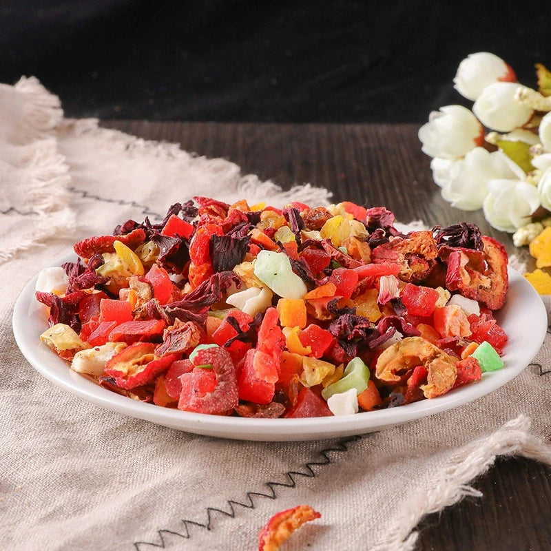 ISO Standard Fruit Tea Mixed Dried Flower and Fruit Tea Natural Flavor Tea MegaBDM