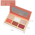 Customizable Vegan Contour Blush Highlighter Palette Private Label Face Illuminating Powder Custom Your Own Brand