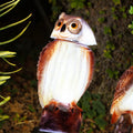 Momovalley Outdoor LED Decorative Lighting Artificial Resin Plastic Hunting Bait Rotating Decoy Patio Garden Wildlife Lamp