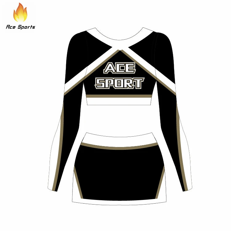 Ace Sports Wholesale Girls Gymnastics Leotards Long Sleeve Dance Costume Stage Wear Performance Performance Rhythmic Dance Wear