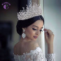GENYA New Style Bridal Rhinestones Crown Tiaras Princess Tiaras Crown Wedding Rhinestones Tiaras