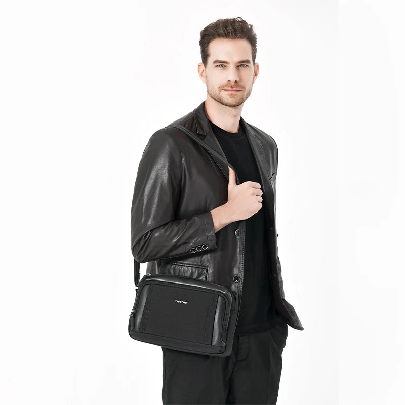 Tigernu T-L8229 Custom Men's Single Shoulder Tote Waterproof Cross Body Sling Messenger Bag Portable Design