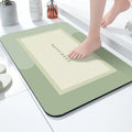 U-HOME Extra Large 2025 New Design Traditional Style Bathroom Rug Anti Slip Christmas 100% Rubber Bath Floor Mat Set