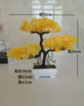 Artificial Plants Bonsai Pine Tree  Welcoming Pot Plants Living Room Zen Garden Decoration Decor