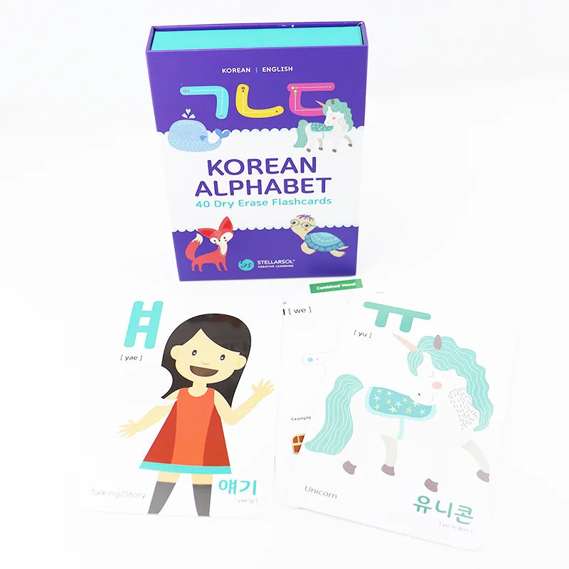 Hot Sale OEM Custom Logo English Alphabet Playing Cards Kids Educational Tool