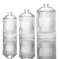 New Product 30ml 50ml 100ml Round Empty Glass Perfume Bottle Spray Transparent Glass Bottle With Lid Luxury Perfume Packaging