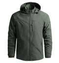 Custom Logo High Quality Hooded Jackets for Men New Trendy Coats Mens Fall Winter Windproof Jackets Coats