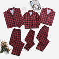 2025 Christmas Family Pajamas Autumn and Winter Parent-child Outfit Sleepwear Set