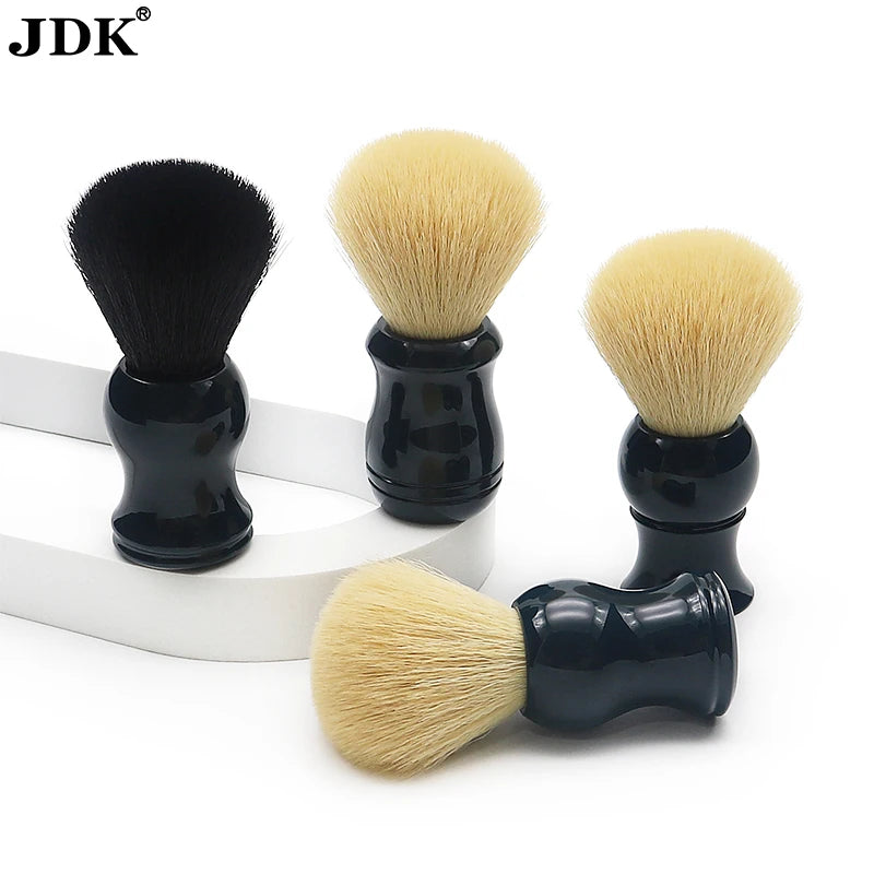 Custom Logo Nylon Brush Shave Soap Lather Shaving Brush for Men