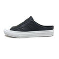 Competitive Price Comfortable White Half Tow Men Shoes Chaussures Hommes Slip-On Shoes for Man