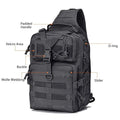 20L Tactical Sling Backpack Waterproof EDC Rucksack Bag for Outdoor Sports Travel Laptop PVC Fashion for Hiking Camping Hunting