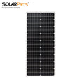 High Efficiency 50W 19.8V Rigid Solar Panel Monocrystalline Silicon  Front Cover Glass for Generation Sun-Radiated Places