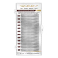 NAGARAKU A-shape Tapered Cluster Eyelash Extension Pre Make Fans Bundle Eyelashes Faux Mink Volume Lashes