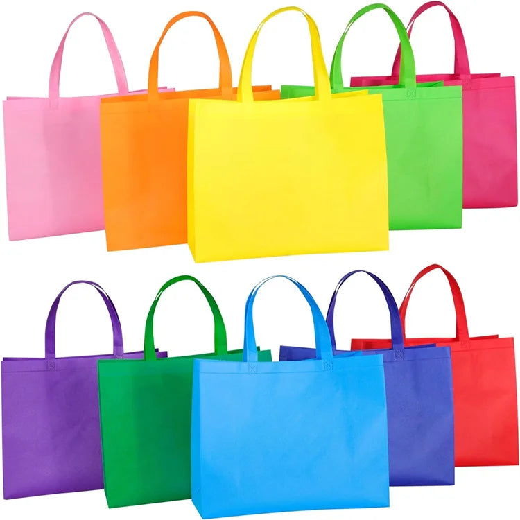 Wholesale Recycled Eco Friendly Supermarket Shopping Tote Bags Cheap Price Non Woven Bag