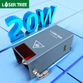 LASER TREE 4LDS-V2 20W Optical Power Laser Engraver Module with Air Assist 450nm Blue Diode Laser Cutting Head Equipment Parts