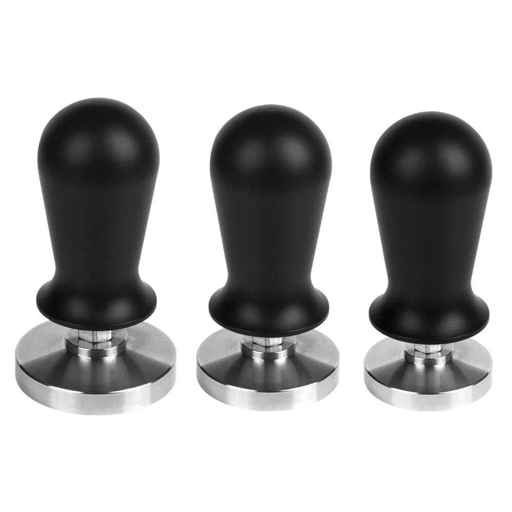 Cafe Machine Accessories Coffee Tampers 304SS Coffee Tamper Base Spring Cafe Pressing Tool Coffee Tamper