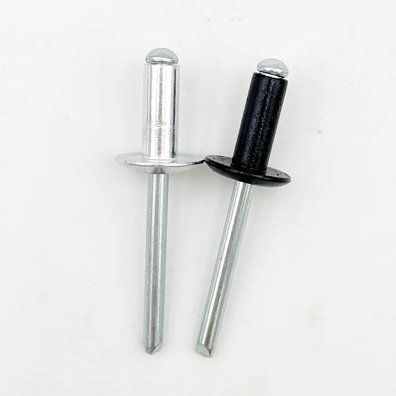 Aluminum Large Flange Pop Open Hollow Blind Rivets Large Cap Leaf Bolt Dropper Self-plugging Rivet Decoration Pull Nail M3.5-M5