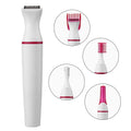 Portable Electric Facial Hair Remover Shaper Blade Shaver Women's Epilator Trimmer with Durable Plastic Material