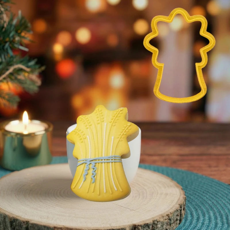 Plastic Shooting Star Fondant Biscuit Pastry Cookie Cutter Mold and Dough Cutting Tools for Royal Icing and Play Clay Cutters.