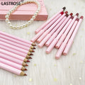 24 Colors Matte Long Lasting Vegan Nude Lip Liner Pencils Creamy Brown Pink Lipliners With Box Private Label Lipliner