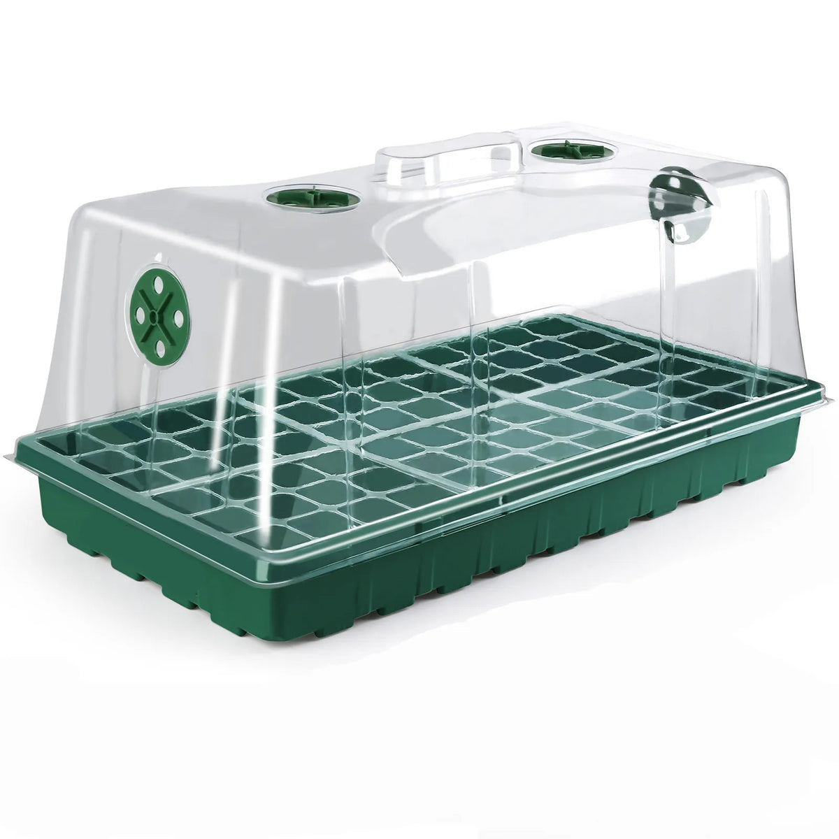Hot Sale Seeding Box Basin Greenhouse Plastic Tray for Seedling Cultivation with Big Holes for Nursery Gardening Supplies