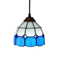 Tiffany Hanging Pendant Light Mini Plug in Light Pixtureperfect Vintage Ceiling Lamp for Dining Room Bedroom or Porch