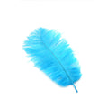 25-30cm Dyed Blue Plume Ostrich Feathers for Party Carnival Home Wedding Centerpiece Xmas Vase Holiday Decor Craft Floral