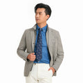 Bosha 2024 Men's Custom Business Casual Blazer Single Breasted Formal Jacket Breathable and Anti-Wrinkle