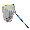 China Nylon Monofilament Telescopic Fishing Nets Floating Koi Carbon Fiber Fly Fishing Landing Net Machine to Make Fishing Net