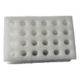 Kuliwei Factory Supply Custom EPE Foam Insert With Holes Protective EPE Pearl Cotton Packaging Tray for Bottle