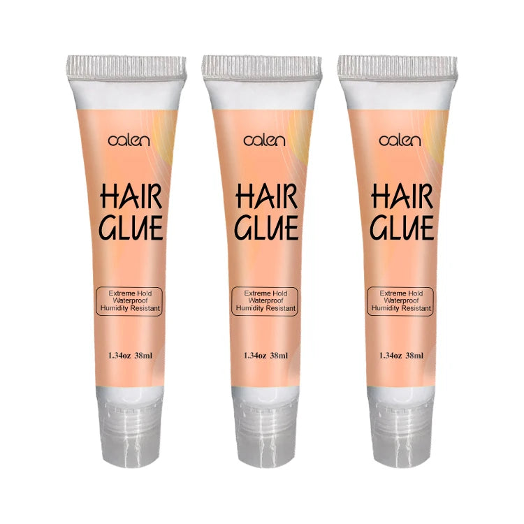 Private Label Frontal Invisible Lace Wig Glue Super Strong Extreme Hold Waterproof Hair Extension Tool in Stock