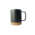Sublimation Wooden Bottom 320ML Sublimation 304 Stainless Steel Lid  Handgrip Coffee Beer Water Cup