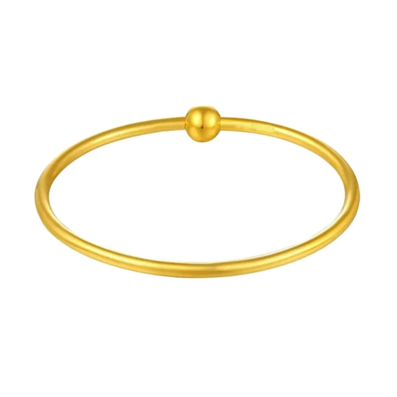 Dubai Jewelry Panjia Copper Plated 18K Gold Plated Fashion Small Jewelry Opening Can Be Diy Free Matching Bracelet Women