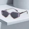 9815 Retro Sunglasses Vintage Glass Custom Manufacturer Uv400 Sun Glasses for Men Small Square Irregular Sunglasses for Women