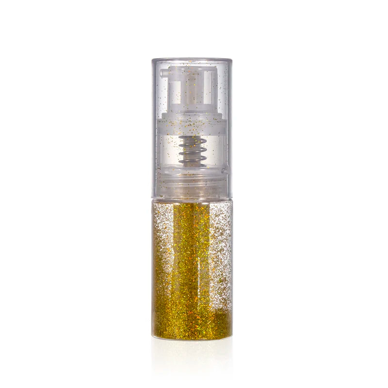 Edible Non Aerosol Metallic Lustre Powder Dust Glitter Sprays Bottle 35g