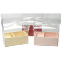 YIWU Anteng Valentine's Day Transparent  Gift Box Portable Flower Cake Box for Wedding Gift  Box