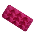 BPA-FREE 12 Cavity Flamingo Animal Birds Silicone Ice Tray Cube Mold Silicone Chocolate Mold