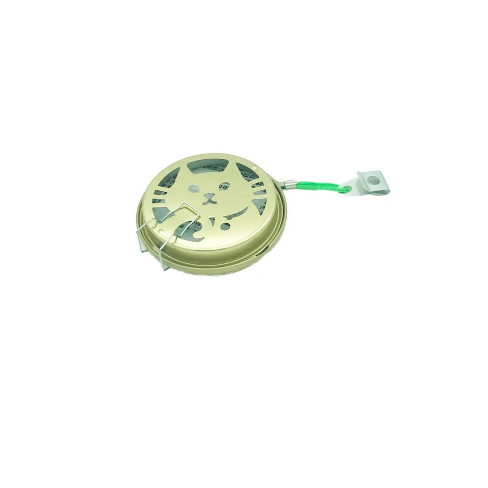Popular Solid Tin Mosquito Incense Coil Holder-Summer Accessories