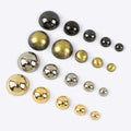 Meetee KY522 8-20mm Arc Bottom Screw Rivet Bag Accessories Handmade Leather Decoration Bag Foot Nail