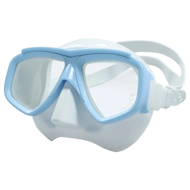 CE Certified ZMZ DIVE M23 Freediving Snorkel Set with Mask Breathing Tube & Underwater Breathing Equipment for Diving