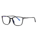 TR90 Blue Light Block Square Oval Glasses Frame Wholesale for Men Optical Daily Wear CE China Factory Eyewear