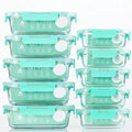 Glass Food Storage Containers with Airtight Lids BPA Free Microwave & Dishwasher Safe Kitchen Essentials for Meal Prep
