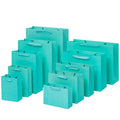 Hotsale Custom Waterproof Green Boutique Luxury Card Paper Recyclable Apparel Packaging Tote Bags for Clothing & Shoes