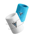 Latest Design Customizable Eco-friendly Elastic Fiber Neoprene Wrist Brace Quick Dry Sweatbands Compression Wrist Sleeve for Men