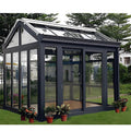 Winter Garden Sunroom Pergola Aluminum Design Glass House for Villas Tempered Glass Enclosure for Courtyard Sunroom Houses