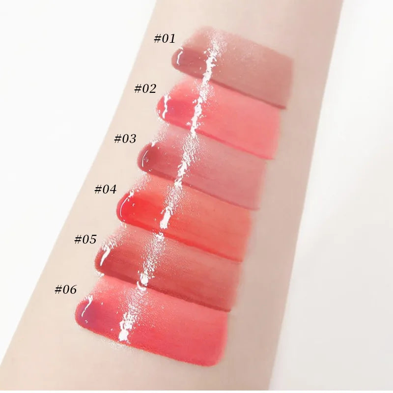 Private Label Vegan Lip Gloss Organic Color-Changing Mini Lip Glaze Mineral Based Moisturizing Liquid Custom Logo Halal