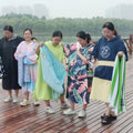 Personalized Adult Surf Changing Robes Beach Towel Poncho Unisex High Absorbent Hooded Poncho Towel for Men and Women