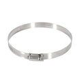Stainless Steel Exhaust Pipe Clamps Radiator Hose Clamp Heat Recovery Easy Install Air Conditioning System Accessories