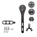 RIDERACE Computer Stopwatch Full Carbon Fiber Cycling for Garmin Cateye Bryton Gopro Road Bike Speedometer Mount Light Holder